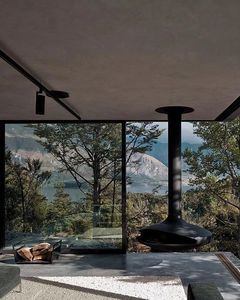 Camino Sospeso Moderno <span class=keywords><strong>a</strong></span> Doppia Alimentazione, Design <span class=keywords><strong>a</strong></span> 360 Gradi, Efficiente dal Punto di Vista Energetico, <span class=keywords><strong>Bioetanolo</strong></span> 600mm - Product Image 5