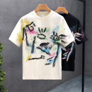 Camisetas Casuales BOTTCOOLA de 200 GSM, Manga Corta, Estampadas, Deportivas, Transpirables, para Hombre y Niño - Product Image 3