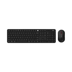 MIIIW-teclado inalámbrico MWWC01 RF2.4GHz para oficina, juego de ratón, 104 teclas, Compatible con teclado USB portátil, diseño antisalpicaduras, grado IPX4