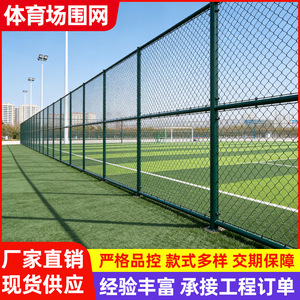 Valla de malla de alambre de acero de bajo carbono con recubrimiento por inmersión de 50x50 mm para parques infantiles, canchas deportivas y áreas escolares - Product Image 2