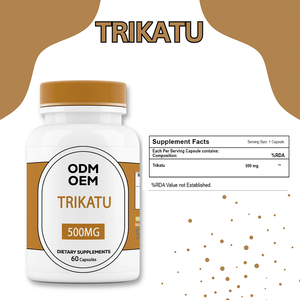 สารสกัดสมุนไพรไตรตะตู 60 แคปซูล ผลิตภัณฑ์เสริมอาหารแบบกำหนดเอง แบรนด์ส่วนตัว ODM OEM สูตรธรรมชาติ สำหรับผู้ใหญ่ - Product Image 3