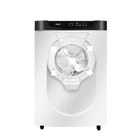 Machine à glace commerciale à congélation continue, automatique, haute productivité, nouvelle machine à glace avec poudre de crème glacée