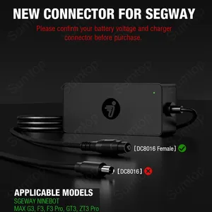 <span class=keywords><strong>Chargeur</strong></span> rapide d'origine 53,6 V 3,9 A pour Ninebot by Segway MAX G3 F3/F3Pro GT3 ZT3 <span class=keywords><strong>Xiaomi</strong></span> 4 Plus/4 Pro Scooter, adaptateur secteur - Product Image 6
