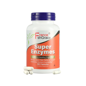 Kapsul enzim Super dengan Bromelain <span class=keywords><strong>Ox</strong></span> <span class=keywords><strong>Bile</strong></span> Pancreatin dan dukungan Papain sehat untuk pria dan wanita suplemen Super - Product Image 1