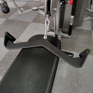 Machine Smith multifonctionnelle pour <span class=keywords><strong>musculation</strong></span>, avec poignées de traction en fer, pour fitness, à prise robuste et durable, pour la <span class=keywords><strong>musculation</strong></span> à la rame, barres en T et en V, et câble de <span class=keywords><strong>poulie</strong></span> - Product Image 4
