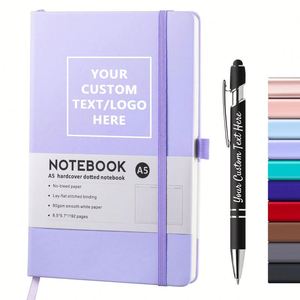 Libreta Personalizada de Alta Calidad con Logotipo, Diario de Tapa Dura de Cuero PU, Cuaderno - Product Image 2