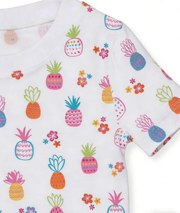 Ensemble de pyjama court extensible pour enfants 2026 Kissy Love Pineapple Paradise - Product Image 5