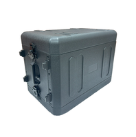 Boîtier de montage en rack en plastique 6U 260C, support antichoc pour amplificateur audio, boîtier d'expédition
