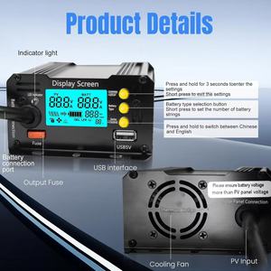<span class=keywords><strong>Regulador</strong></span> de Panel <span class=keywords><strong>Solar</strong></span> <span class=keywords><strong>MPPT</strong></span> de 500W, Apto para Carritos de Golf, Bicicletas Eléctricas, Scooters y Sistemas de Energía <span class=keywords><strong>Solar</strong></span> - Product Image 6