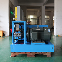 Station d'alimentation hydraulique électrique à châssis ouvert de 45 kW à excellente dissipation thermique pour les services d'entretien routier