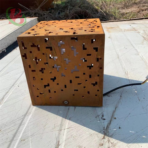 <span class=keywords><strong>Entreprise</strong></span> d'architecture de paysage éclairage en acier corten - Product Image 5
