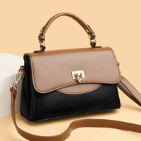 Nouveau Sac à Main Tendance Bicolore Léger pour Femme – Sac à Bandoulière Élégant et Portefeuille Design pour Femme