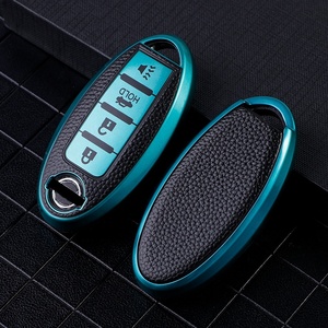 Cover in Pelle TPU per Chiavi Auto Versa Maxima Altima Rogue Armada Sentra Murano Infiniti FX35 QX60 - Product Image 1