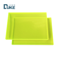 Panneau fluorescent en PMMA coulé sur mesure panneau publicitaire en plastique acrylique de 50mm fabriqué en PC de 12mm pour la découpe