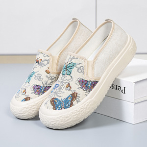 Scarpe Casual da Donna con Tomaia in Tessuto Stile <span class=keywords><strong>Chucky</strong></span> Scarpe Basse Casual da Donna all'Ingrosso - Product Image 4