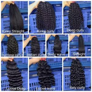 Extensiones de Cabello Humano Natural al por Mayor de Fábrica, Cabello Rizado Birmano para Crochet, Passion Twist, Faux Locs - Product Image 6