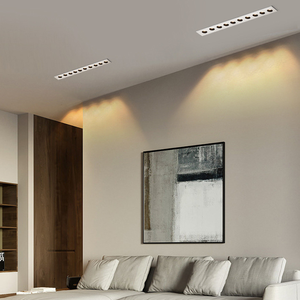 Décoration intérieure, lampes de luxe, éclairage ponctuel, éclairage encastré anti-éblouissement, 3CCT RA90, spots LED ronds encastrés pour la maison - Product Image 5