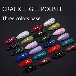 Gel à ongles craquelé 15 ml, étiquette privée OEM, texture effet craquelé automatique, gel UV LED pour salon, maison, manucure DIY, vente en gros - Product Image 4