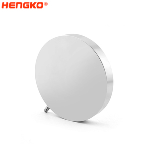 HENGKO Batu Karbonasi Stainless Steel 316L Diffuser Gelembung Halus untuk Gas O2 CO2 Ozon Sparger 0.5 hingga 70 Mikron untuk Bir - Product Image 2