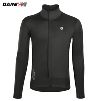 Chaqueta de Ciclismo Softshell Unisex Darevie para Invierno, Jersey de Ciclismo con Tejido Compuesto de 3 Capas