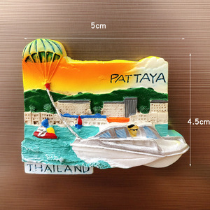 Imán de nevera 3D estilo Amsterdam <span class=keywords><strong>Barcelona</strong></span> personalizado de alta calidad, pegatina magnética de poliresina mediana para decoración del hogar para turistas - Product Image 4