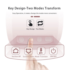 カスタマイズされたBPAフリー<span class=keywords><strong>2</strong></span>モード9段階充電式電動デジタルポータブルベビーシリコンダブル（LFGB認証済み） - Product Image 4