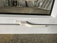 Double panneau ouvert en PVC vc pour fenêtres, auvent à Double panneau ouvert, fenêtres en vinyle