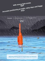 Instrument de positionnement de filet marin AIS pour navires de pêche avec lampe de signalisation d'évitement de collision et carte maritime