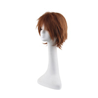 Ron Weasley Cosplay perruque marron court haute température soie Harry Potter cheveux pour hommes femmes Halloween fête Costume accessoires