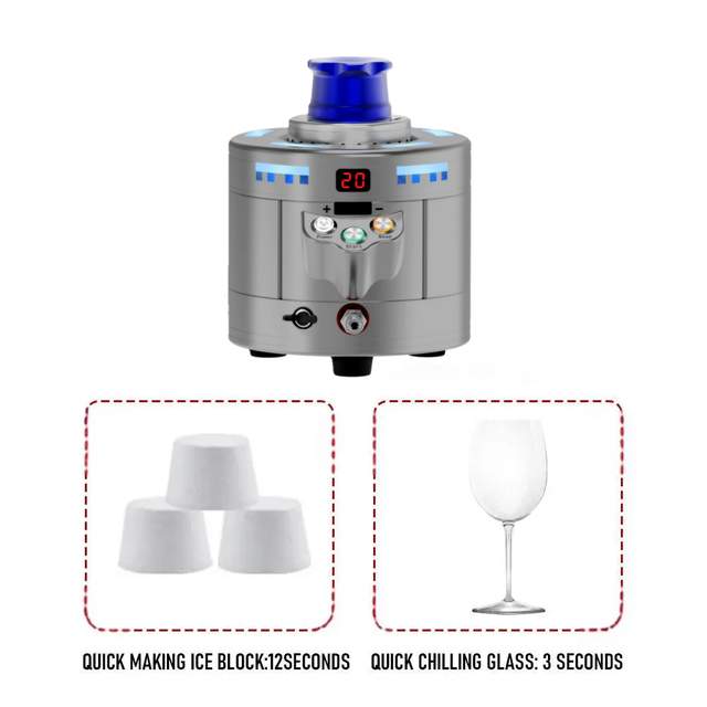 Mini Dry Ice Machine for Retail No MOQ Request Support Customization