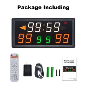 Temporizador de Tiros con Cuenta Regresiva Multifunción Recargable GANXIN, Marcador Digital LED Portátil con Control Remoto para Deportes Múltiples - Product Image 6