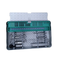 Kit d'instruments orthopédiques de traumatologie vétérinaire ALPS Plaque de verrouillage de reconstruction de 4.0mm pour les étuis de traumatologie des chiens