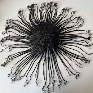 Base de encaje completo, peluca India para <span class=keywords><strong>hombre</strong></span>, prótesis de cabello masculino, <span class=keywords><strong>trenzas</strong></span> <span class=keywords><strong>africanas</strong></span> de ganchillo, tupé para <span class=keywords><strong>hombre</strong></span>, <span class=keywords><strong>pelo</strong></span> <span class=keywords><strong>largo</strong></span> de 12 pulgadas - Product Image 1