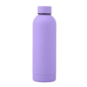 Stainless Steel Vacuum Insulated Water Bottle Minimalist Design 24H Thermal Travel <b>Flask</b> Multiple Colors Available - Product Image 5