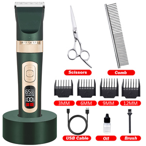 उच्च गुणवत्ता बेच सबसे अच्छा USB प्रभार्य बिजली के बाल काटने किट के लिए भारी शुल्क 1 में 2 शेवर पालतू सौंदर्य कतरनी कुत्तों बिल्लियों - Product Image 3