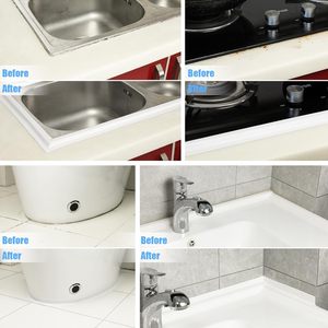 Ean nhà bếp phòng tắm bồn tắm nhà vệ sinh tường sàn tắm không thấm nước tự dính caulk Dải <span class=keywords><strong>Sealant</strong></span> Băng - Product Image 5