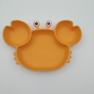 Plaques d'aspiration pour bébés et tout-petits-100% silicone, vaisselle reste en place, conception divisée pour les <span class=keywords><strong>mangeurs</strong></span> difficiles - Product Image 4