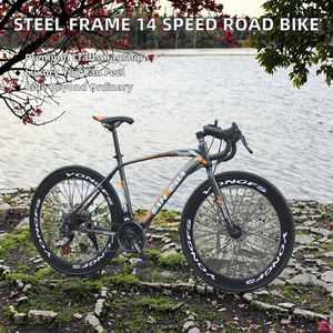 Rueda de Bicicleta Urbana OEM <span class=keywords><strong>700C</strong></span> con Freno de Disco, 21 Velocidades, para Bicicleta de Carretera Ligera, Aleación de <span class=keywords><strong>Aluminio</strong></span>, Fabricada en China, Pedal Ordinario - Product Image 2