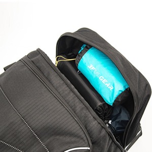 Sac à dos de randonnée, bretelles réglables, unisexe, gris, matière PU, minimaliste, multifonctionnel, léger - Product Image 6