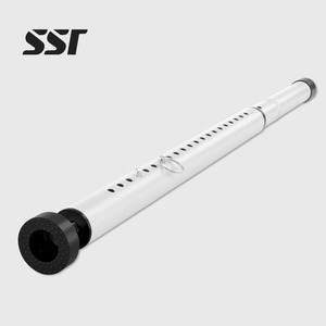 Modern Sliding Door 17.7-50.5 Inch Adjustable Locking Steel Durable Window Safety <b>Bar</b> Rubber Tips Easy Installation Home - Product Image 1