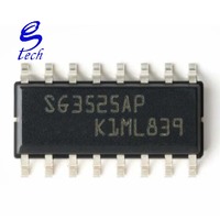 Carte de pilote d'origine Ic de haute qualité entraînement de puissance moyenne Sg3525a Sg3525an modèle de tension contrôleur Pwm 400ma 16 broches Pdip Sg3525