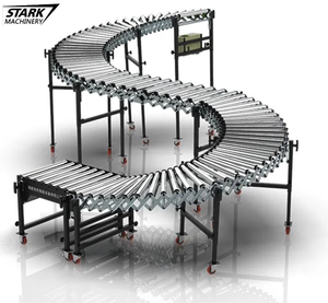 ناقل متحرك مرن محمول لتحميل وتفريغ الشاحنات بكرات التزلج - Product Image 6