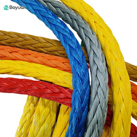 Cordage HMPE UHMWPE 56 mm pour usage marin, résistant aux UV, faible élongation, forte résistance à la corrosion
