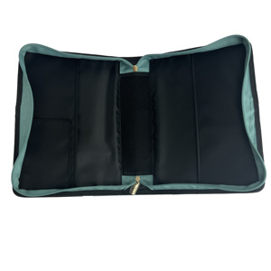 Custodia per Bibbia in Pelle PU per Donne, Borsa Porta Bibbia con Manici e Tasche, Extra Large, Copertina per Libri Cristiani, Rosso Cremisi Personalizzabile - Product Image 3