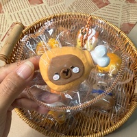 Juguete Blandito de la Serie Capibara, Textura Suave, Rebote Lento, Alivio del Estrés, Gadget Seguro, No Tóxico, Silicona de Dibujos Animados, Individual