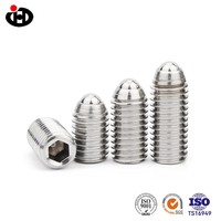 Vis à ressort à tête hexagonale en acier inoxydable 304 pour indexage et positionnement dans les gabarits et dispositifs de fixation