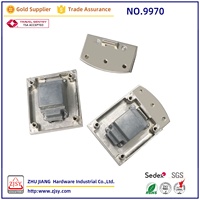 9970 Serrure à combinaison à 2 chiffres en alliage de zinc, mini-serrure pour porte-documents, avec couleur et logo personnalisables pour sacs à main et sacs pour hommes