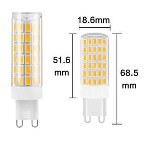 2022 Hot Sale 5W G9 Mini Led Light Corn Bulb Soft White 40W Equivalent Corn Bulbs For Ceiling Fan And Chandelier