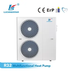 다기능 R32 난방 및 냉각 난방 온수 A +++ 공기 대 물 히트 펌프 온수기