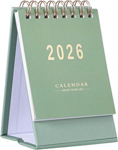 2026 Bàn Nhỏ Lịch dày giấy twin-dây ràng buộc lật Lịch in Lịch Bàn cho văn phòng nhà hiển thị - Product Image 1